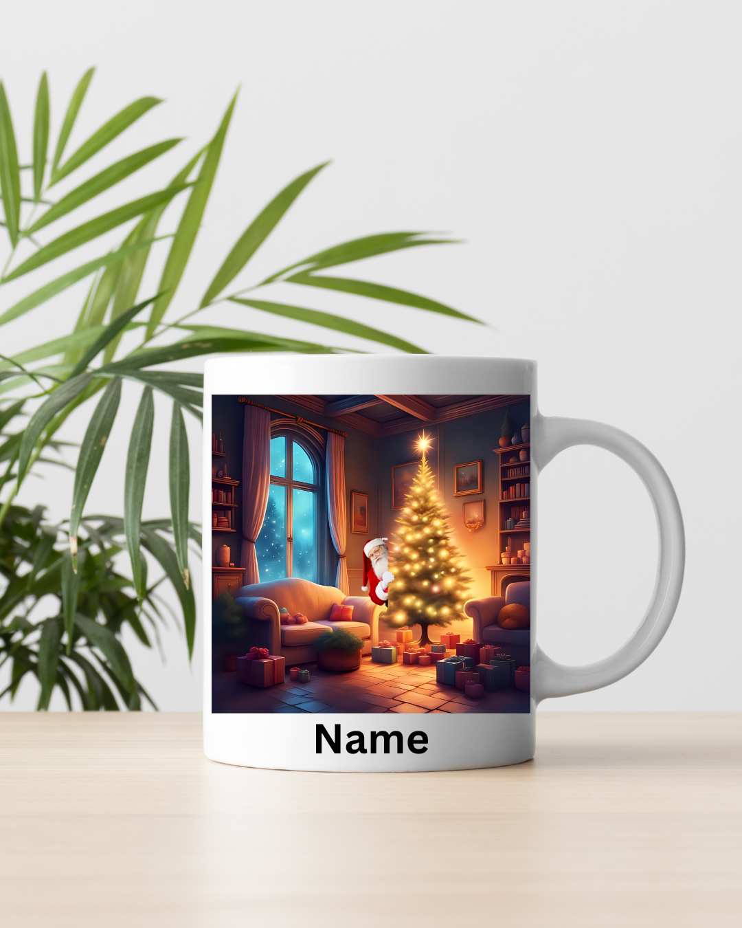 Personalized Christmas mugs