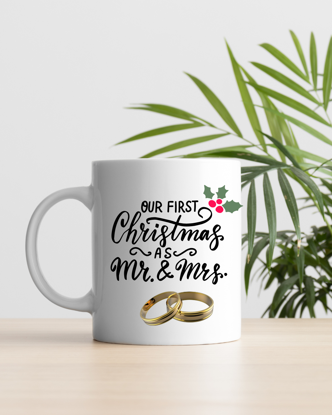 Our First christmas married 11oz mug