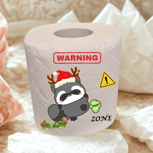Christmas fun joke novelty toilet roll gift