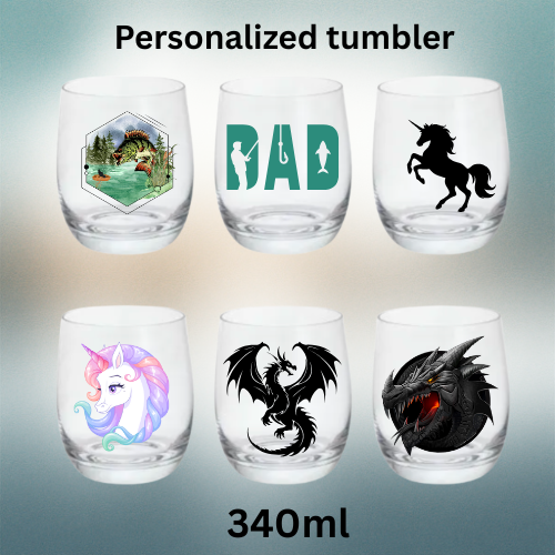 340ml personalized tumbler