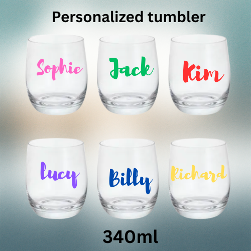 personalised tumbler 340ml