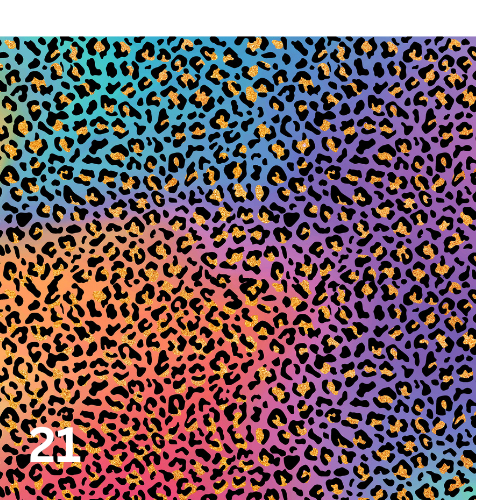 personlized animal print 11oz mug