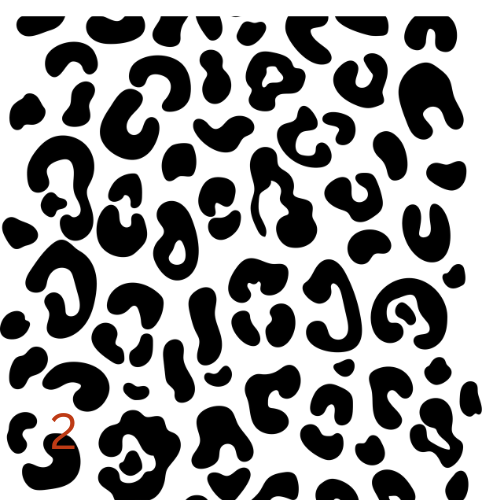 personlized animal print 11oz mug