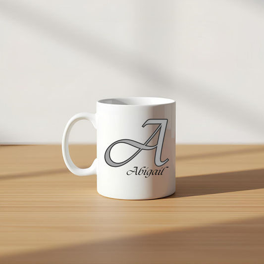 Personailzed initial mug with name