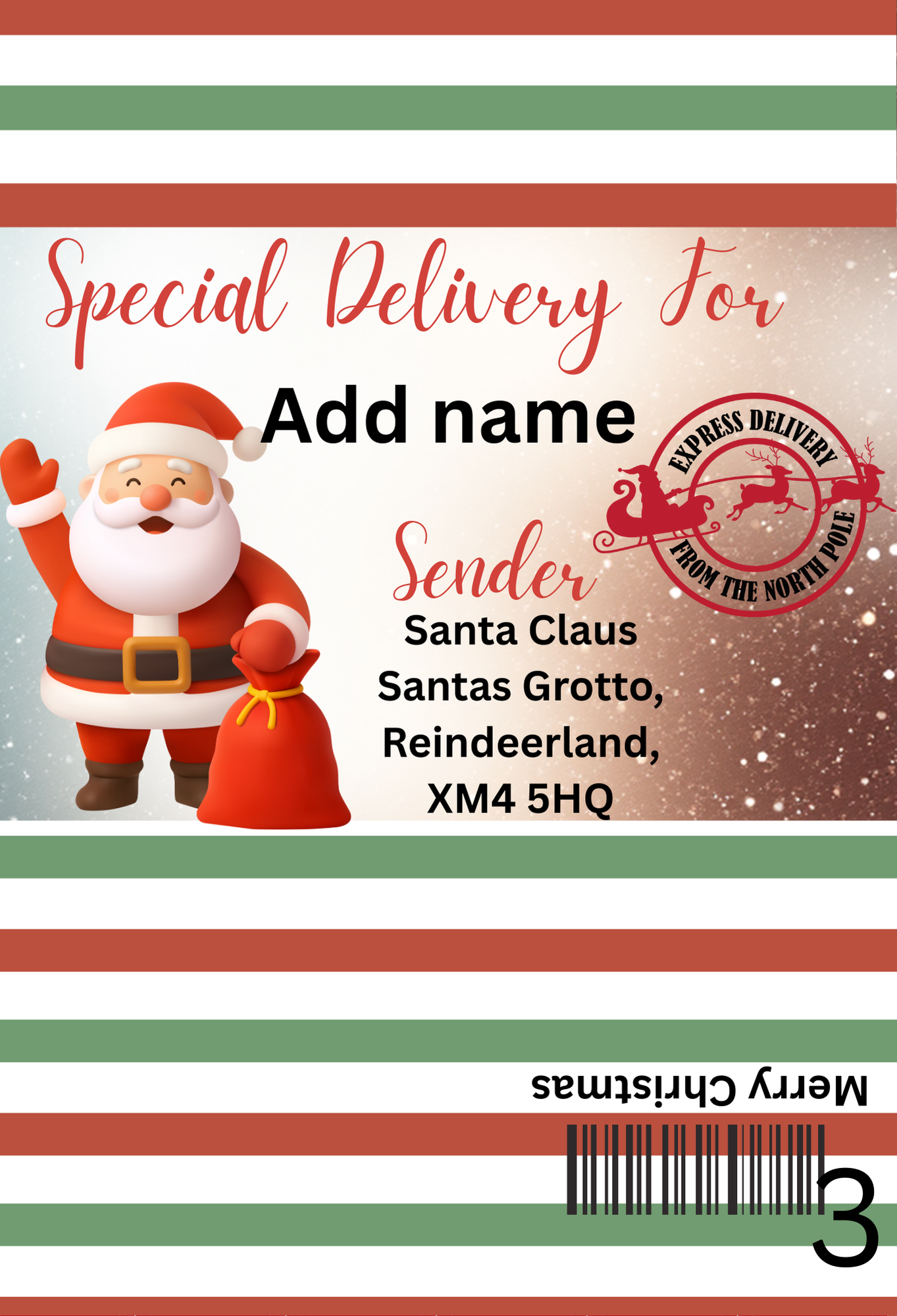 Personal chocolate bar wrappers