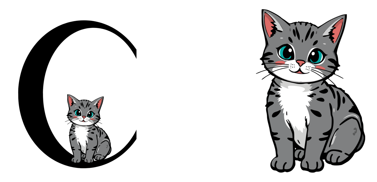 INITIAL MUG WITH CUTE ANIMAL NAMES CAN BE ADDED