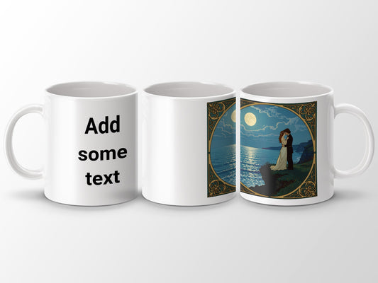 Moonlit Couple Design Customizable Mug product type