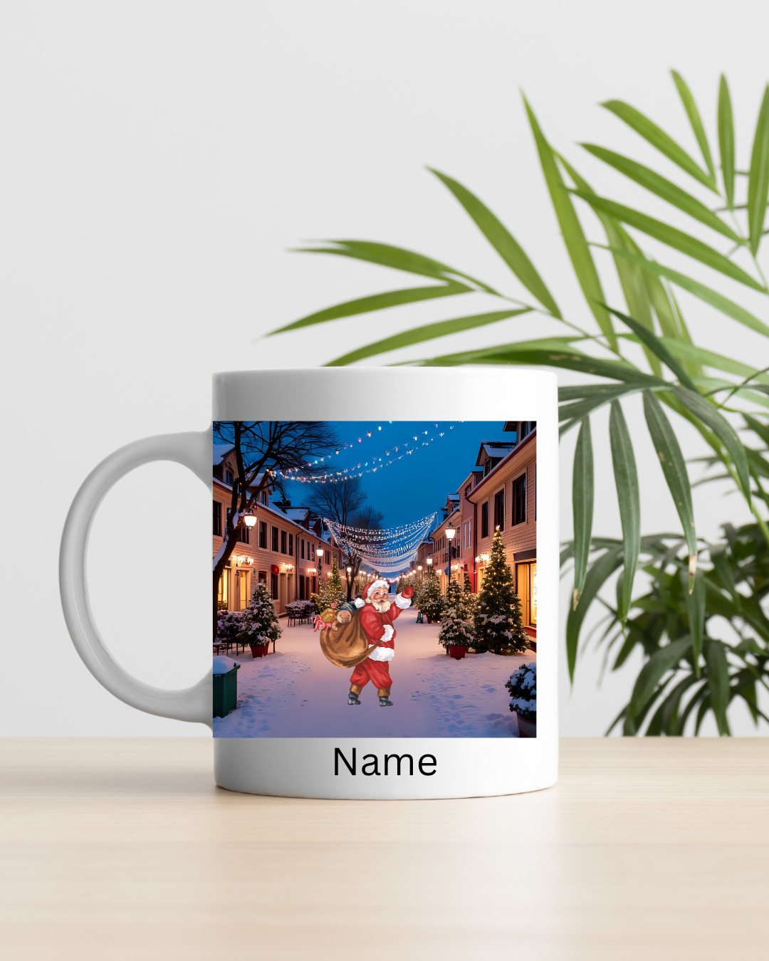 Personalized Christmas mugs