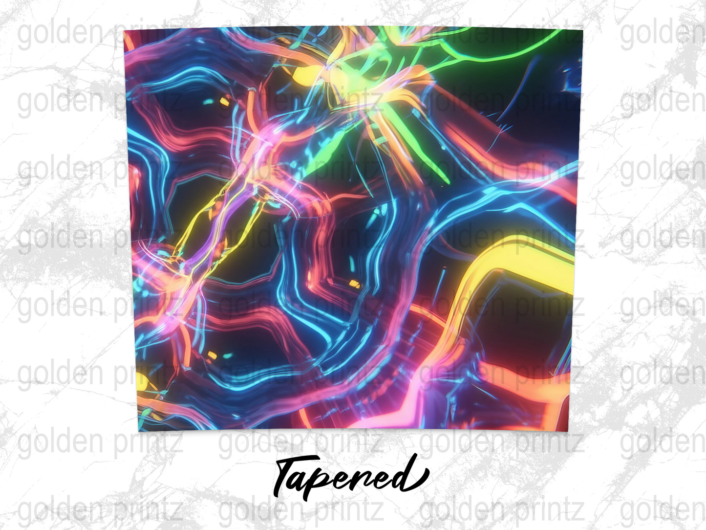 Colorful Abstract Art Print, Neon Waves Poster, Vibrant Wall Decor, Modern Aesthetic Digital Print