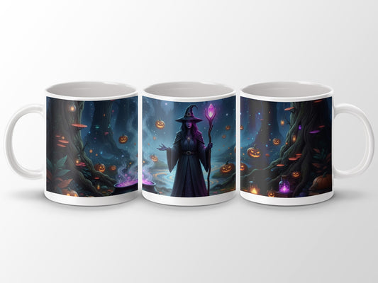 Enchanted Forest Witch Glow in the Dark Mug product