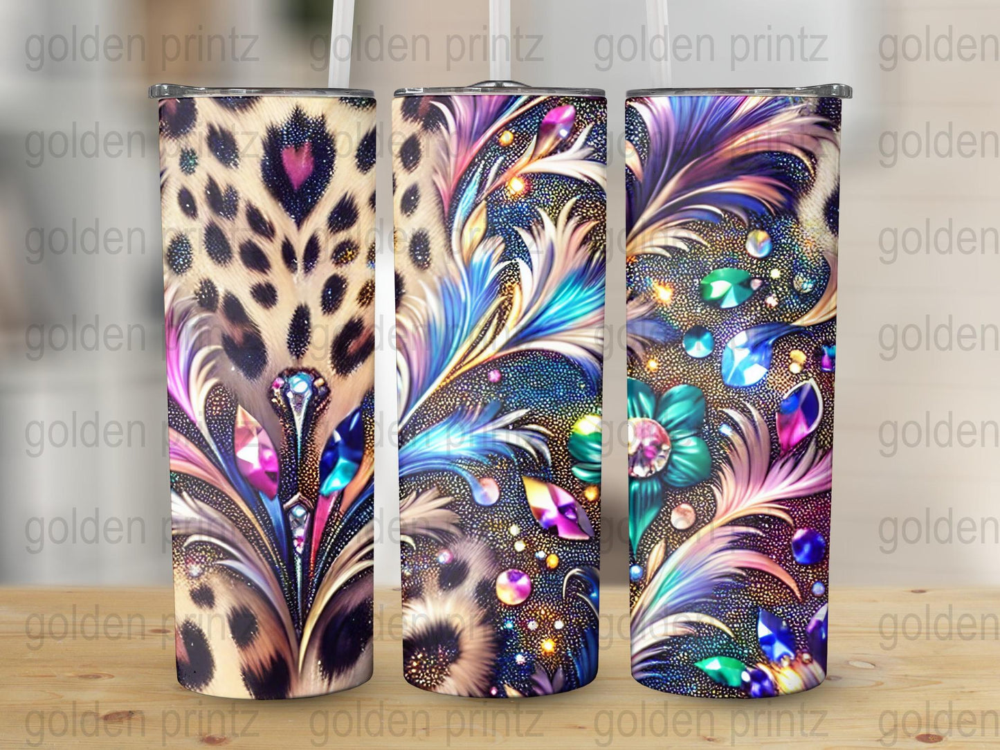 Colorful Abstract Art Tumblers, Stainless Steel Insulated Drinkware, Unique Gift Idea